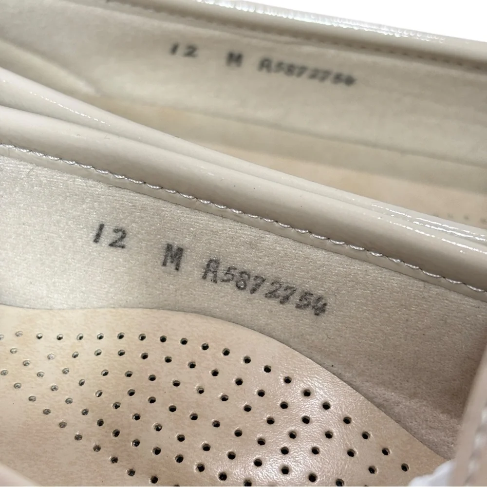 SAS Metro Loafers Womens Size 12M Beige Soft Leather Tripad Horsebit Made in USA